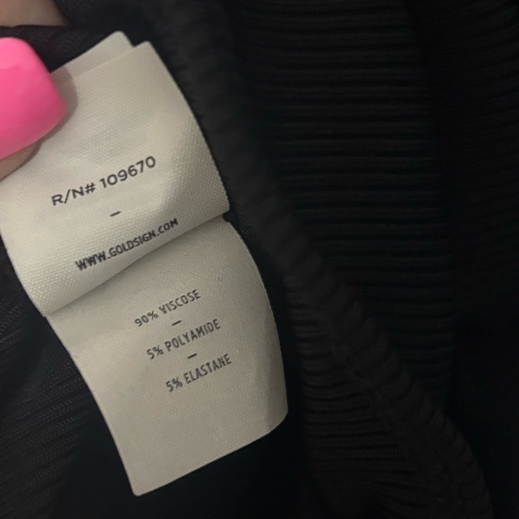 Goldsign The Fonteyn Asymmetric Bodysuit - Picture 5 of 8